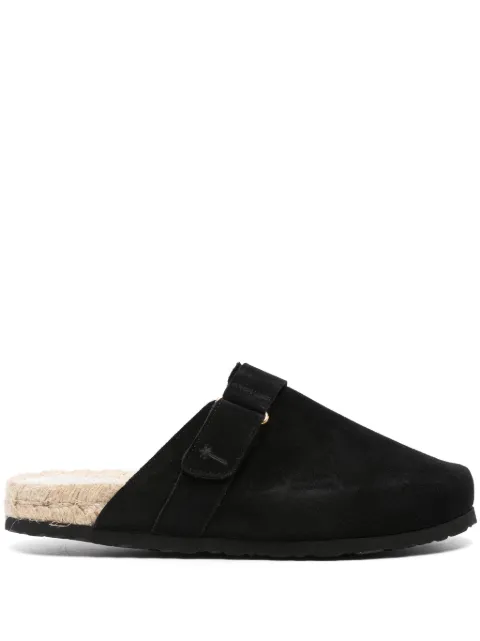 Manebi round-toe suede espadrilles 