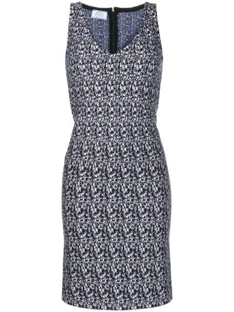 Prada Pre-Owned abstract-print knit dress