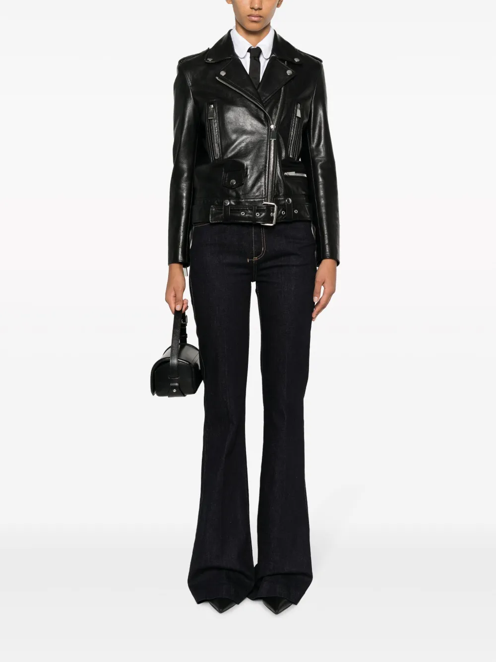 Alexander McQueen mid-rise flared jeans - Blauw