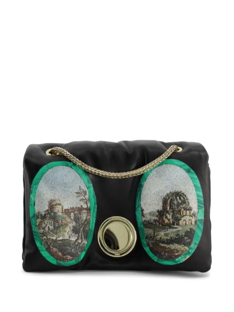 Giambattista Valli Two Mosaiques Airbag leather mini bag 