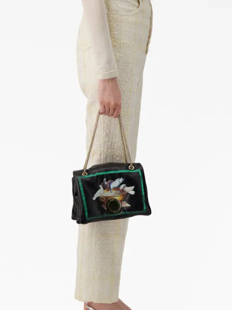 Giambattista Valli Birds Airbag leather shoulder bag 23FWXVSAB88801PRI - 1