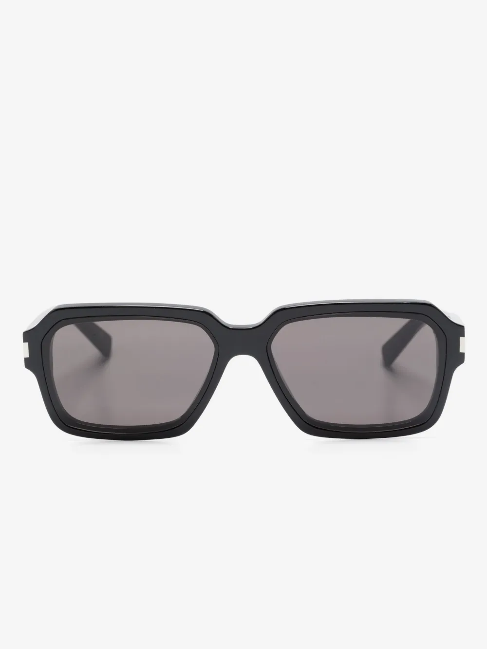 Saint Laurent Eyewear logo-debossed square-frame sunglasses | Black | Image 1