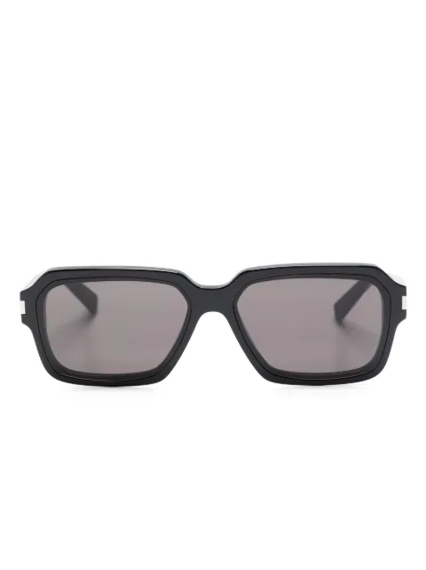 Saint Laurent Eyewear logo-debossed square-frame sunglasses