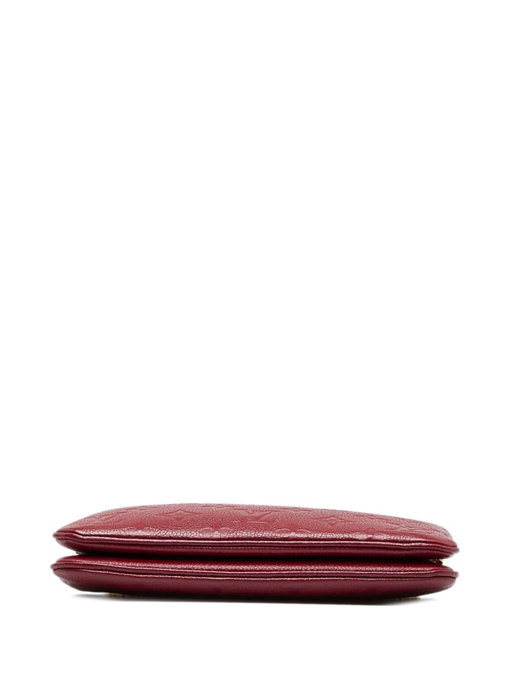 Louis Vuitton Double Zip Pochette in Red