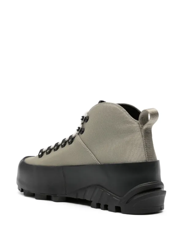 ROA CVO lace-up high-top Sneakers | Green | FARFETCH