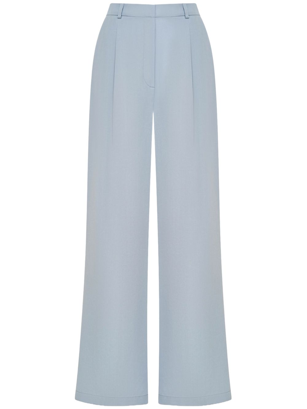 12 STOREEZ Pleated Lyocell wide-leg Trousers - Farfetch