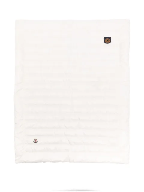 Moncler Enfant logo-patch padded-design sleep bag 