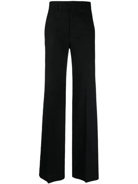 Ann Demeulemeester Maaike pressed-crease flared trousers