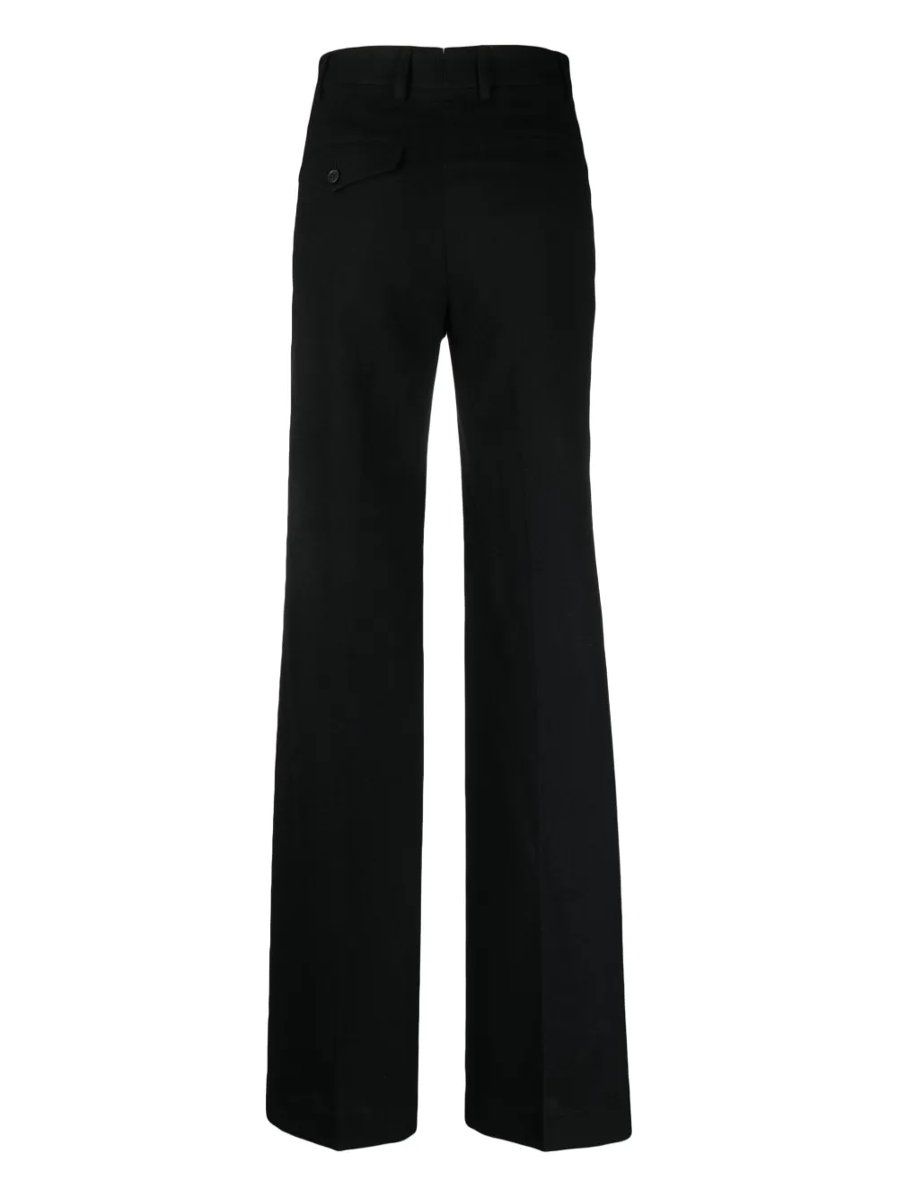 Ann Demeulemeester Flared plooibroek Zwart