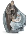 Lladró Birth of Jesus porcelain figurine (28cm) - Blue