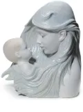 Lladró Sweet Caress Mother porcelain figurine (25cm) - Blue