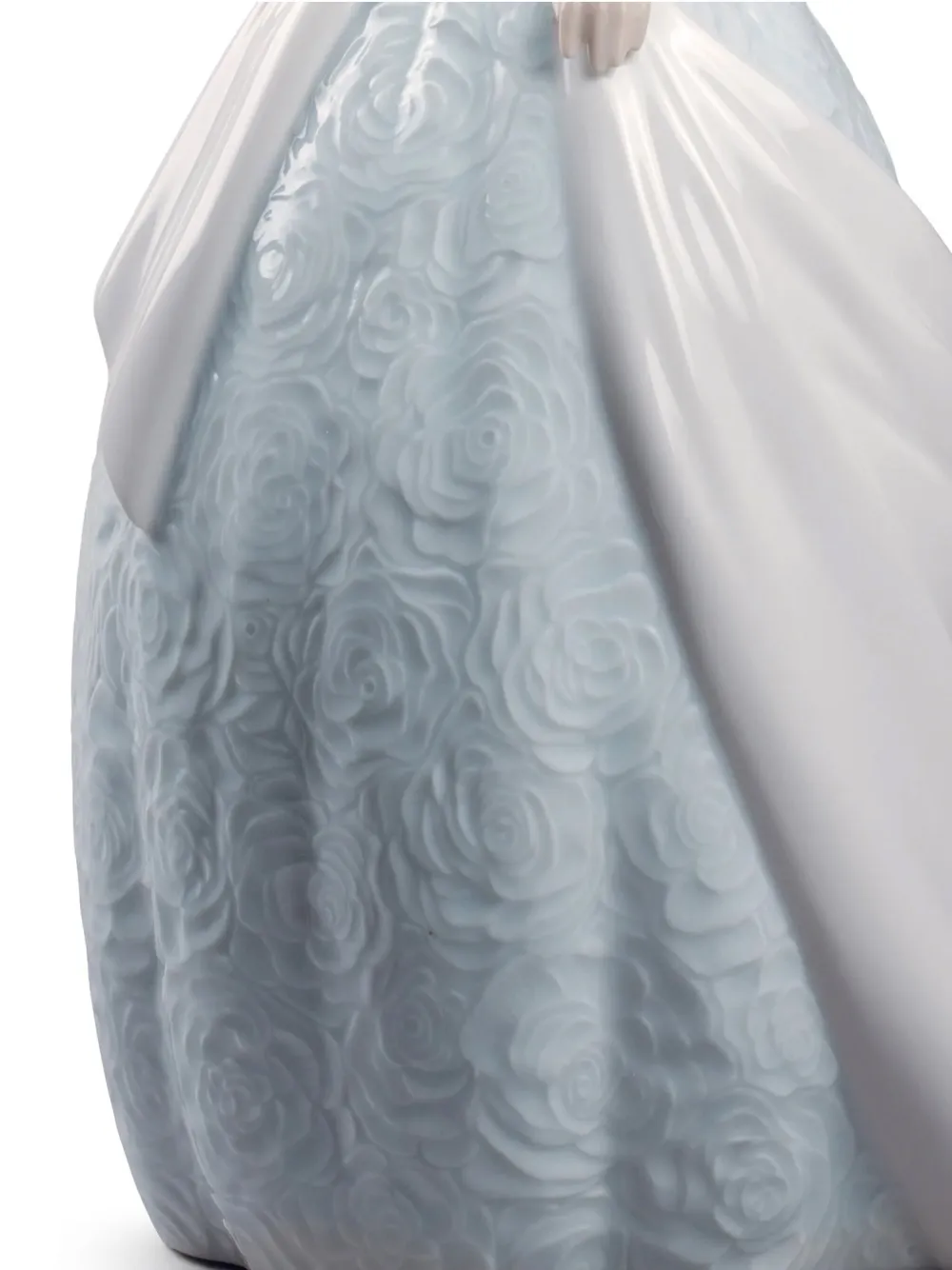  Lladró Her Special Day Bride Porcelain Figurine (36cm) - Blue 