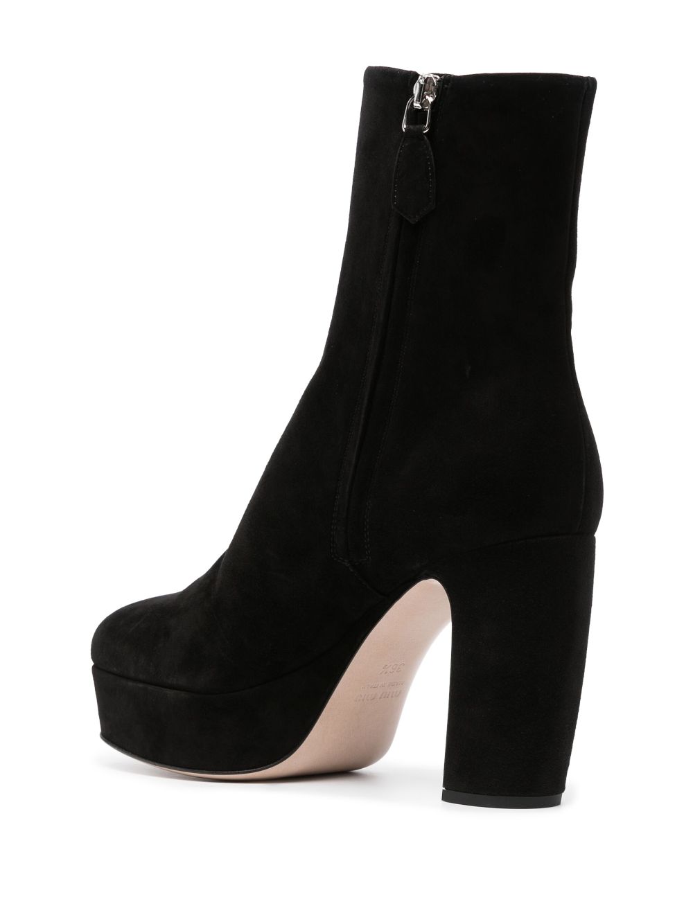 Miu Miu 90mm suede ankle boots Women