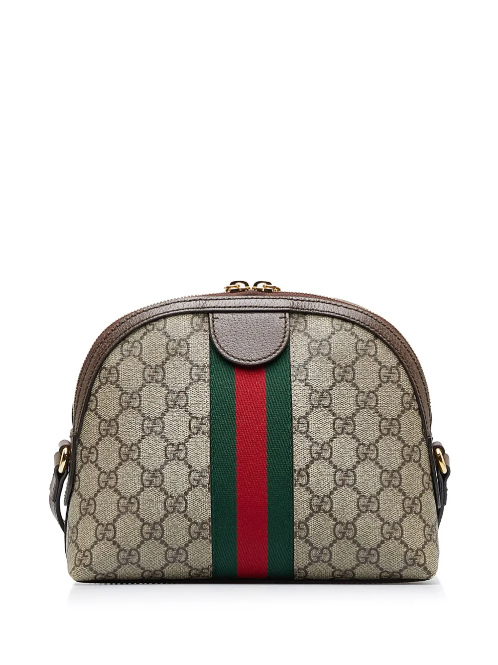 Gucci Pre-Owned Ophidia GG Supreme kleine crossbodytas - Beige