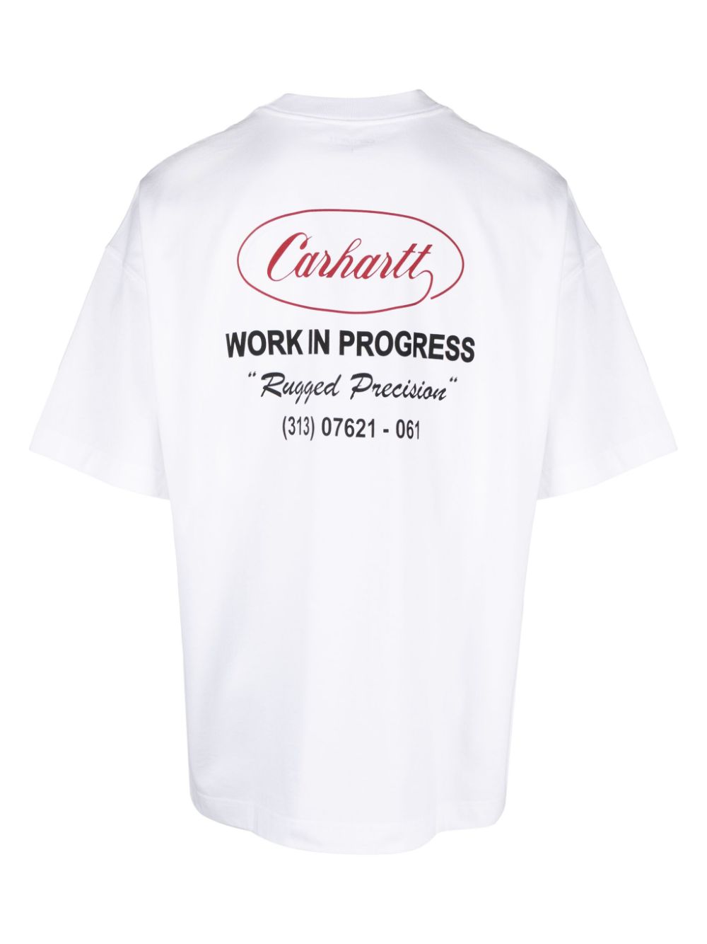 Carhartt WIP Trophy organic cotton T-shirt - Wit