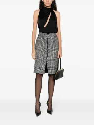 トム　フォード　ダークデニム タイトスカート Tom Ford（トム・フォード）ウィメンズ スカート - FARFETCH
