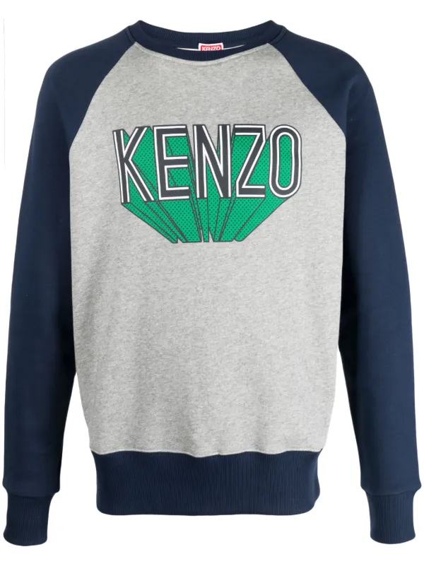 Gray hotsell kenzo sweatshirt