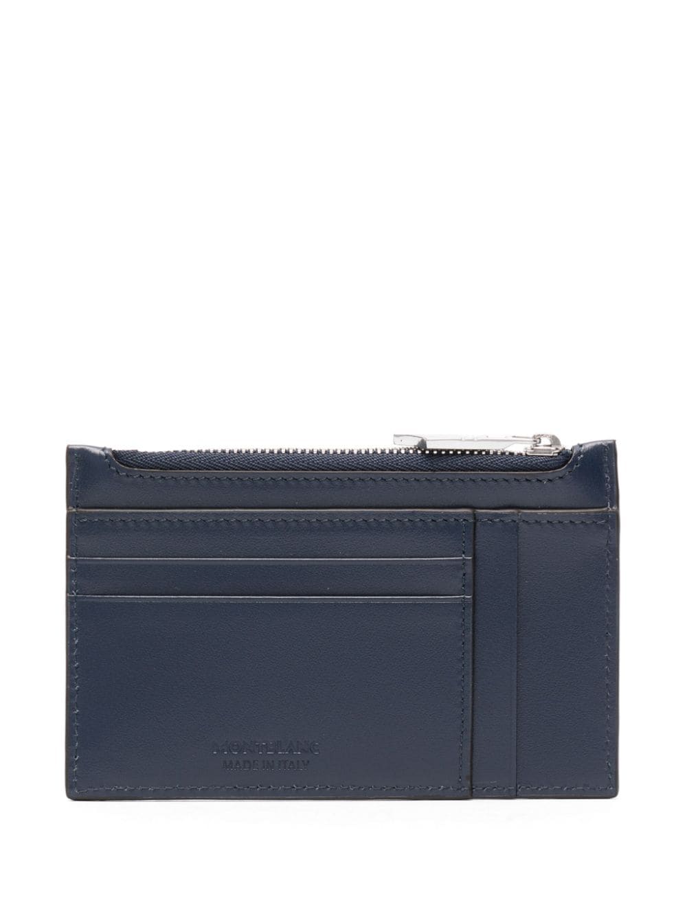 Montblanc Masterpiece logo-plaque leather wallet - Blauw