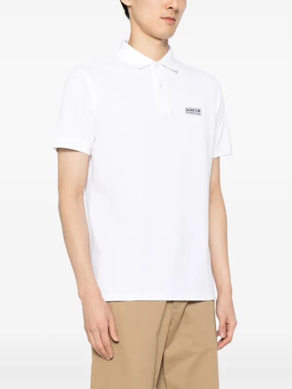 ポロシャツ BARBOUR Men Polo Shirts MML0012WH11 White Amazon | (バブアー) Barbour ポロシャツ Tartan Pique Polo