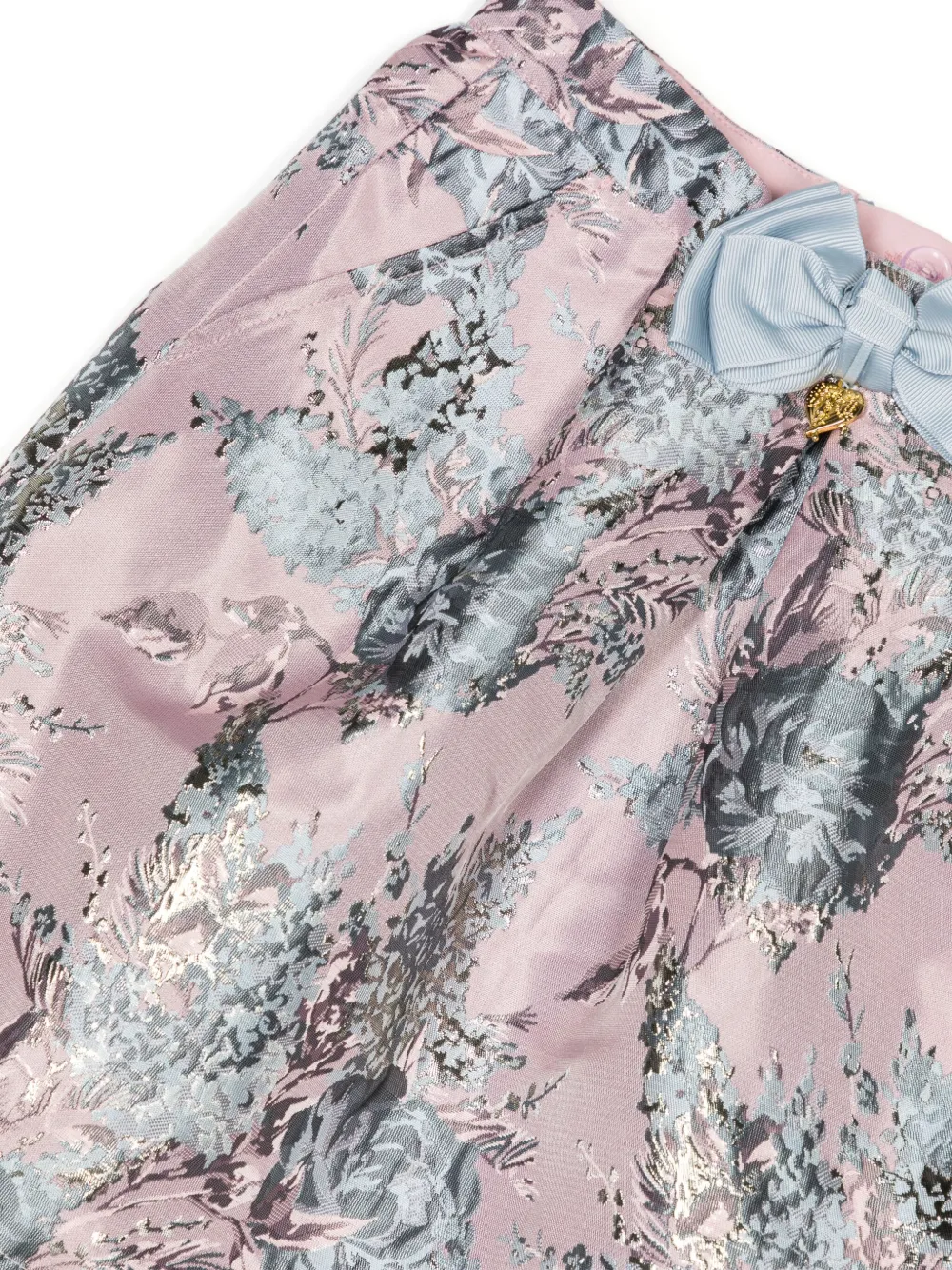  Angel's Face Sybil Jacquard-pattern Skirt - Pink 