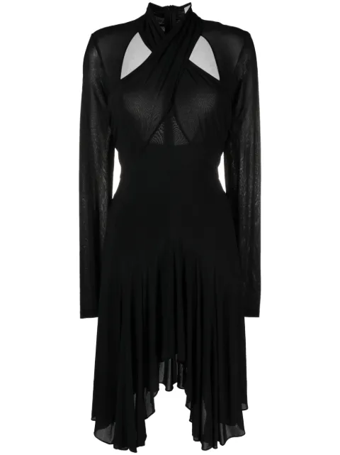 ISABEL MARANT Payton cut-out asymmetric dress