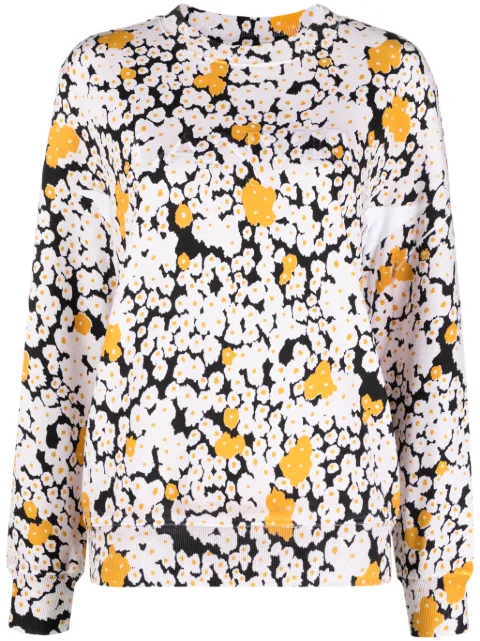 Lanvin sudadera con estampado floral 