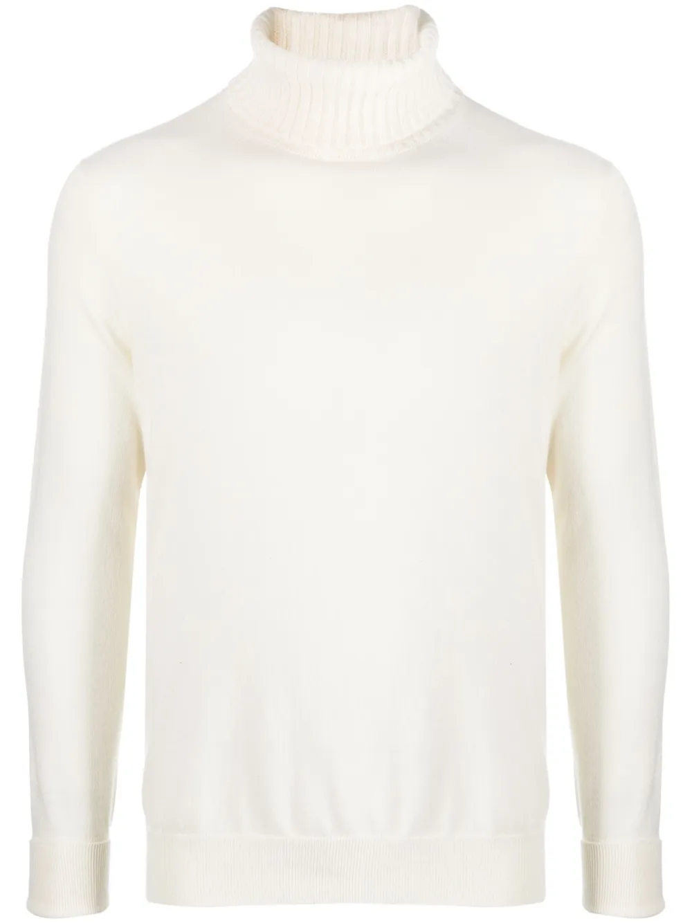 Ballantyne roll-neck cashmere jumper | White | Image 1