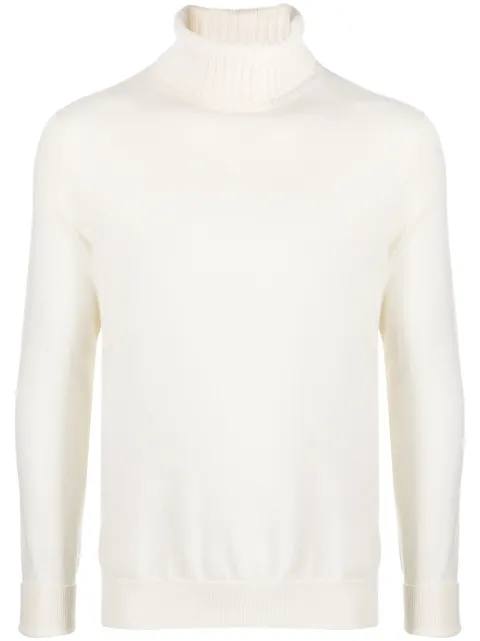 Ballantyne roll-neck cashmere jumper