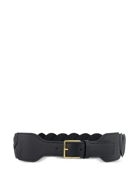 Altuzarra braided calf-leather square-buckle belt 