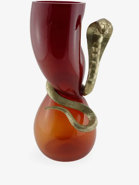 Vanessa Mitrani Cobra Vase aus Glas 400mm