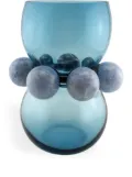 Vanessa Mitrani Tiffany glass vase (300mm) - Blue