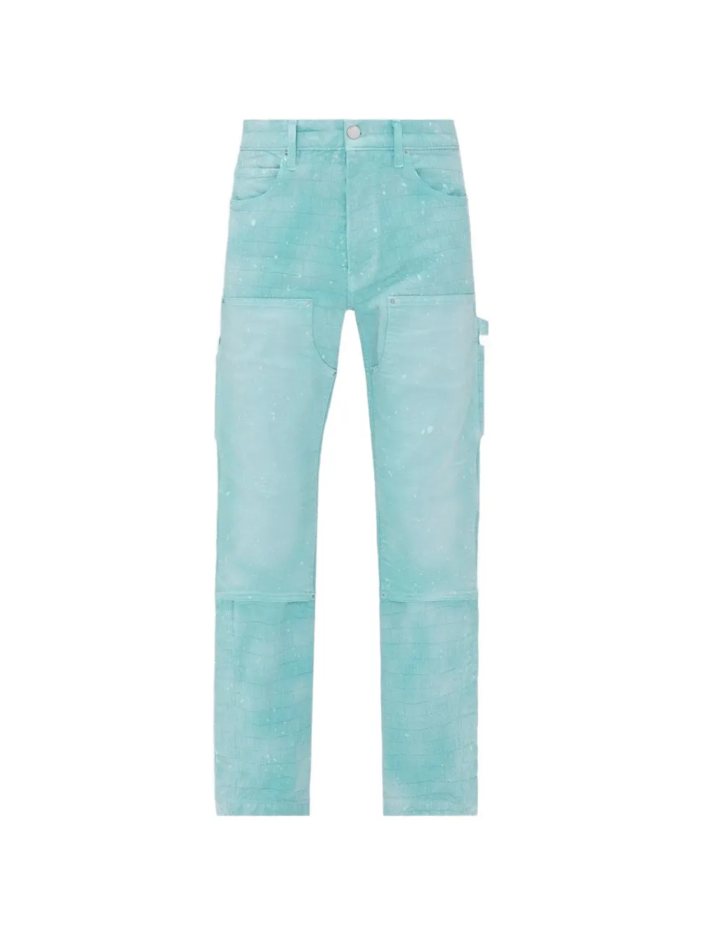 AMIRI jacquard carpenter jeans - Blu