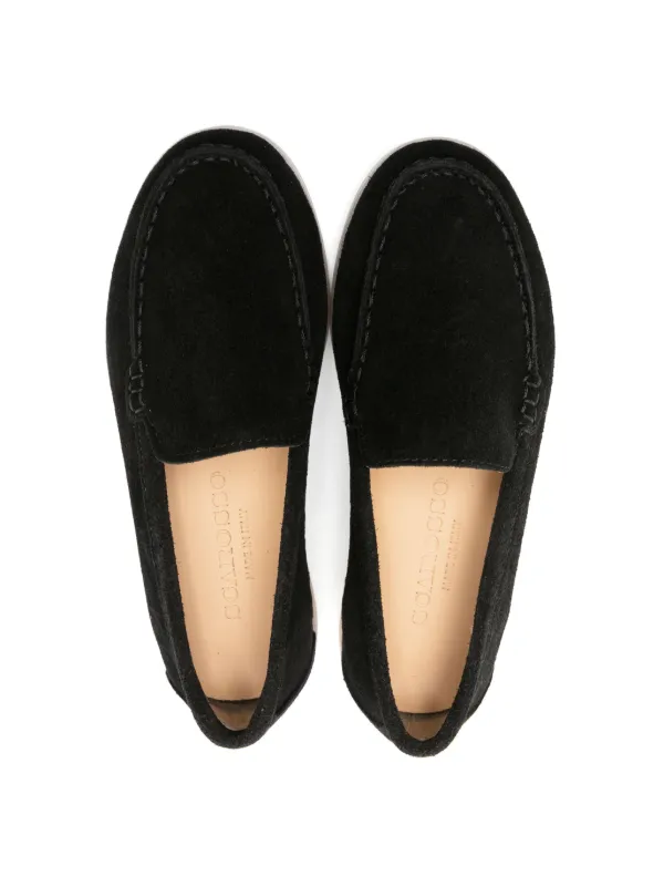 ローファー・オックスフォード SCAROSSO LUDOVICA LOAFPINSUED (LUDOVICALOAFPINSUED) Ludovica Sand & Beige Suede Loafers for Women | Scarosso®