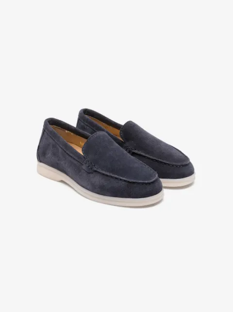 Scarosso mocassins Ludovica en daim