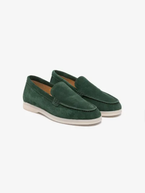 Scarosso mocassins Ludovica en daim