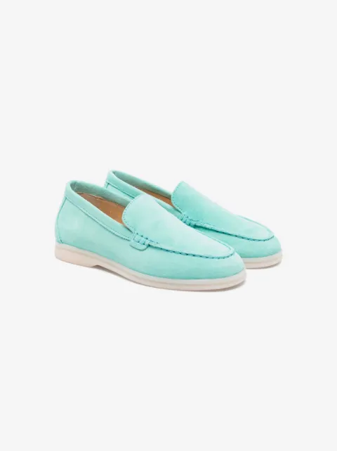Scarosso mocassins Ludovica en daim