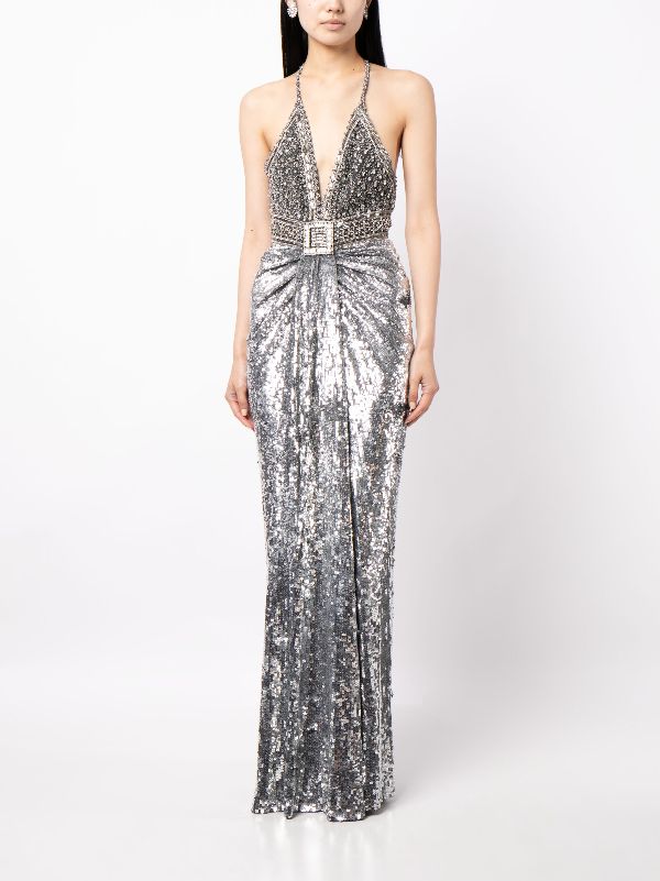 Jenny packham grey on sale dress