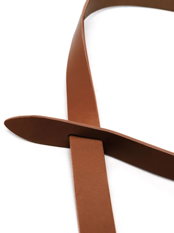 ISABEL MARANT Lecce Leather Belt | Brown | FARFETCH PL