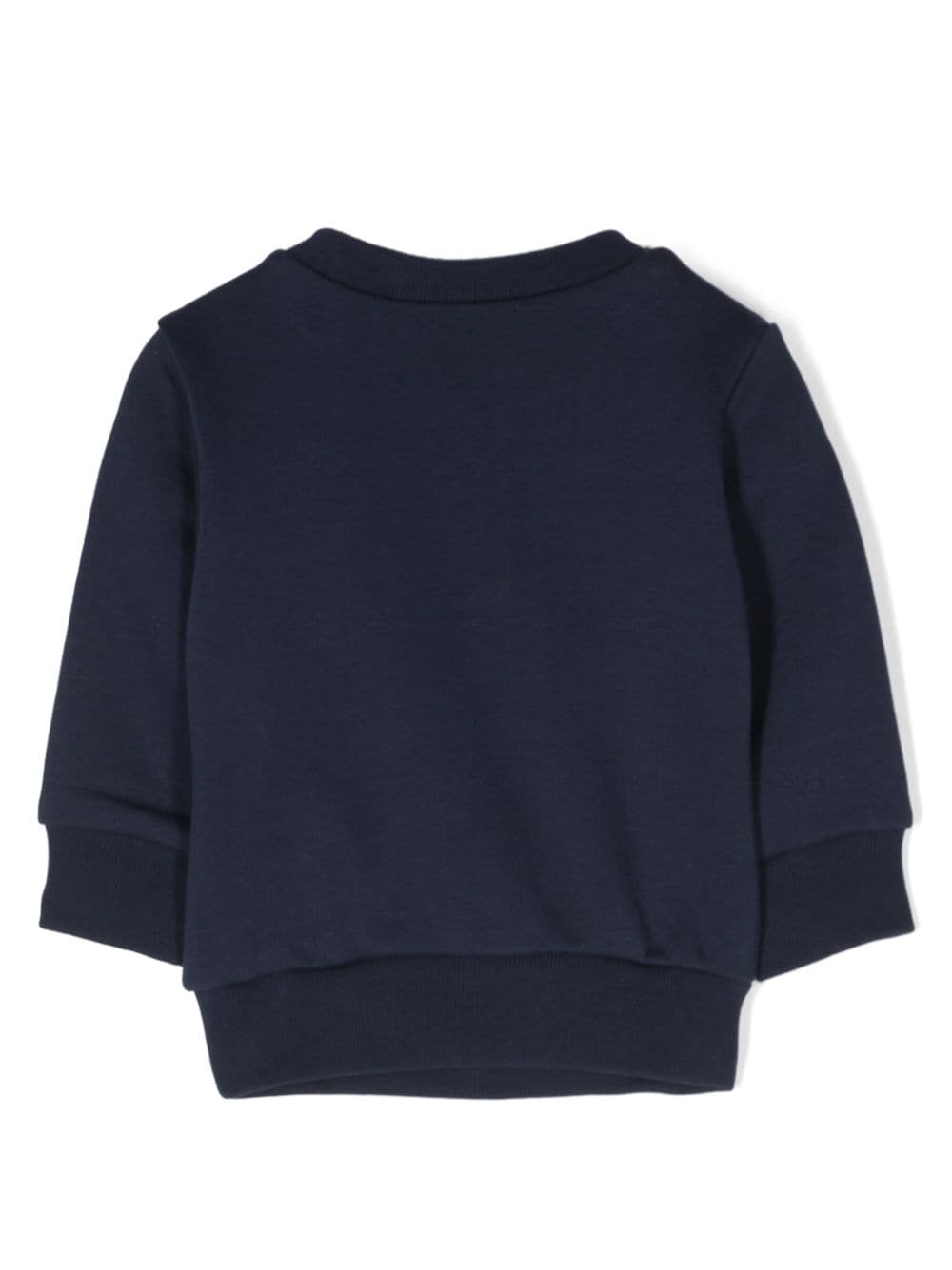Shop Dsquared2 Logo-print Cotton Sweatshirt In 蓝色