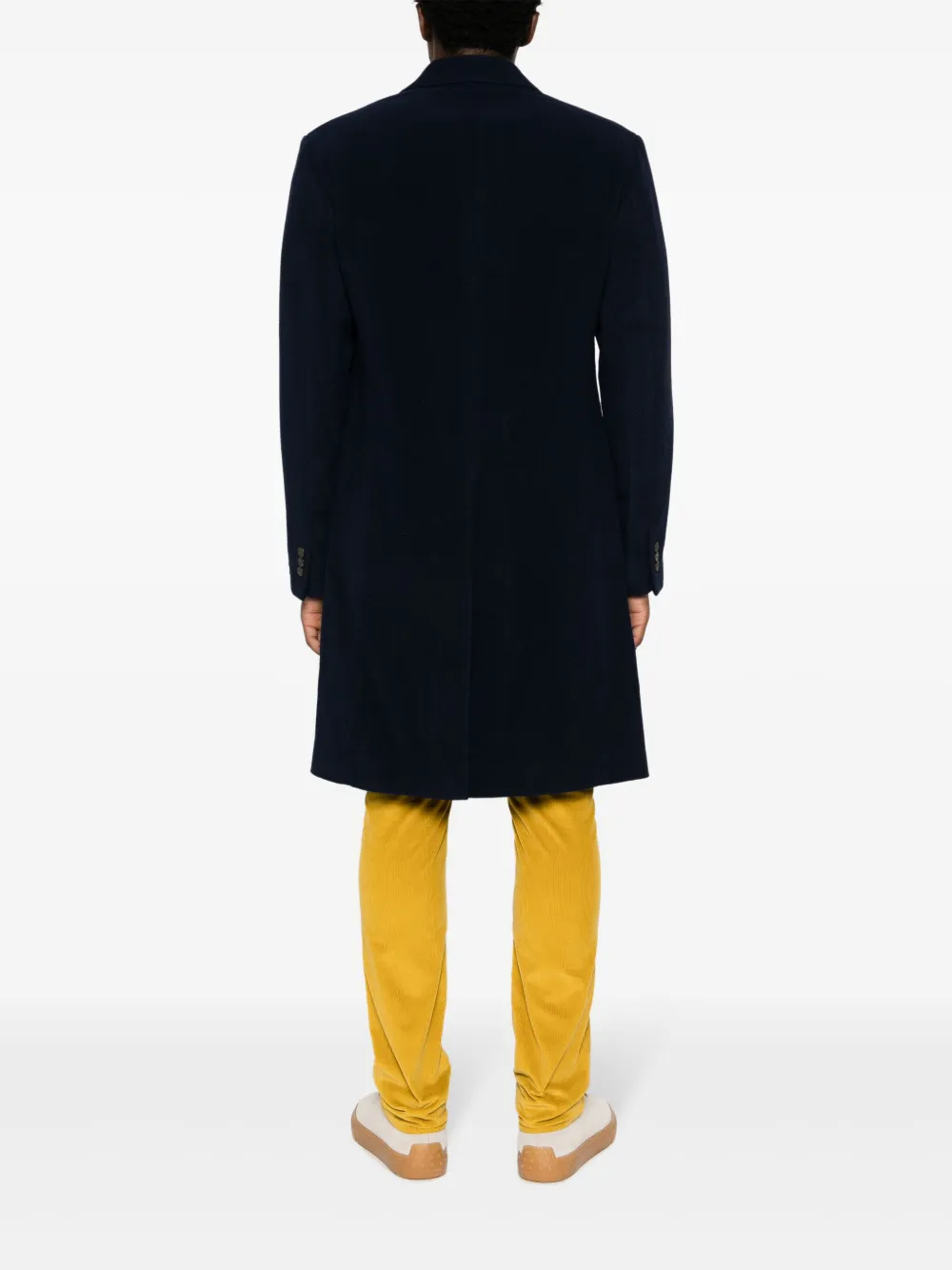 Polo Ralph Lauren Jas met enkele rij knopen Blauw