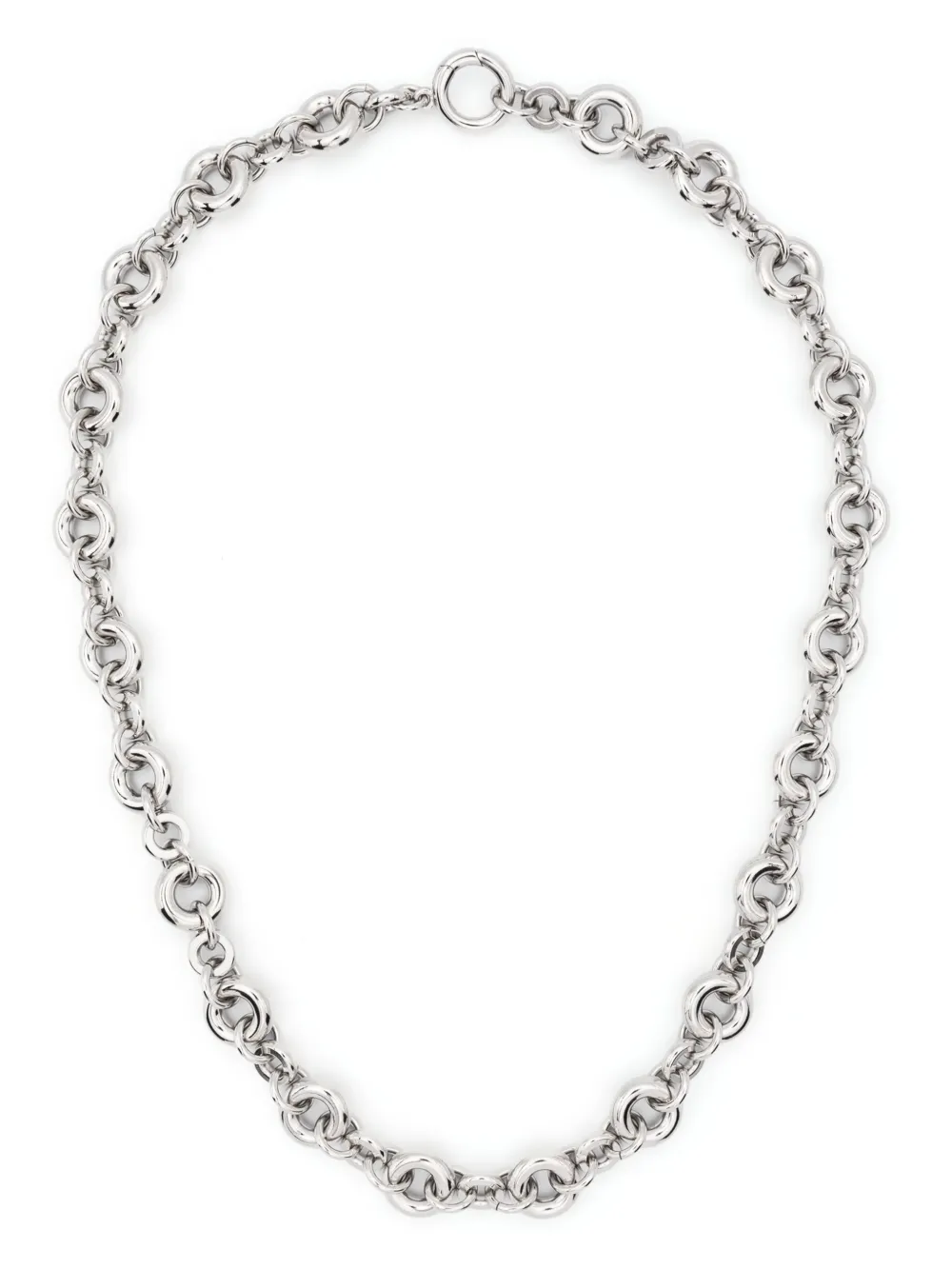 Laura Lombardi Isola Chain Necklace In Silver