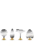 Alessi Barkplace Tree place-marker set - Silver
