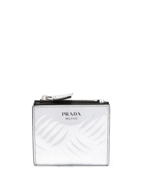 Prada logo-print leather wallet