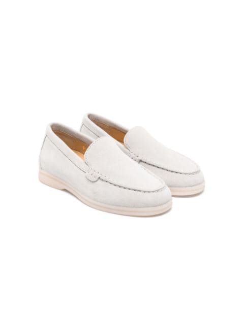 Scarosso Ludovica slip-on suede loafers