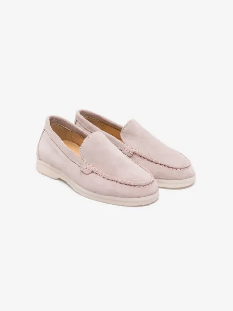 Scarosso mocassins Ludovica en daim