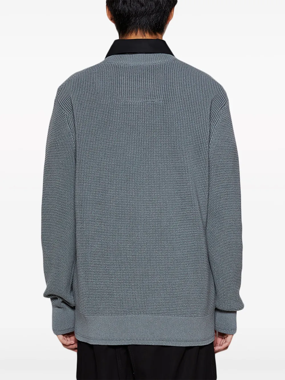 Givenchy Trui met wafelpatroon Grijs