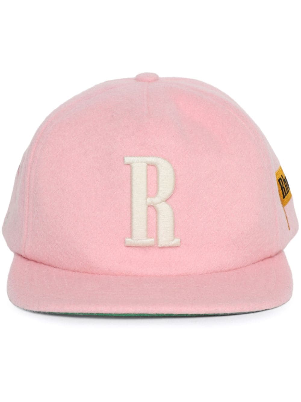 Rhude R Wool Baseball Cap In Rosa