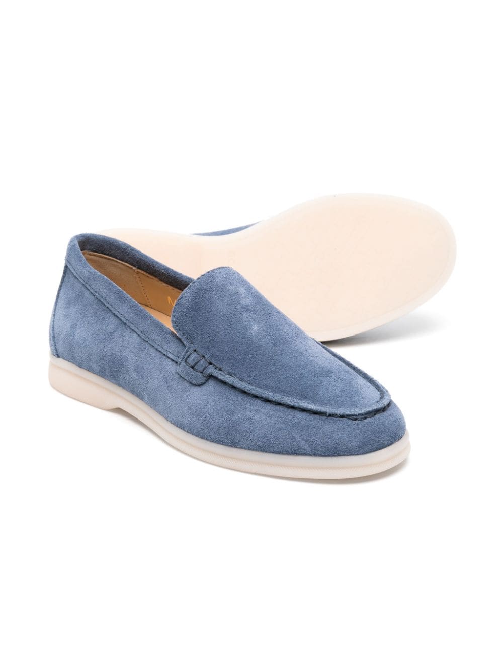 Scarosso Ludovico suede loafers - Blauw