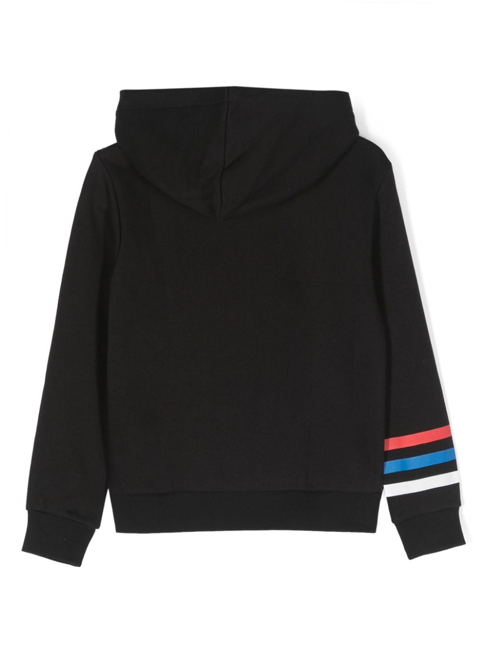 Iceberg Kids logo-print cotton hoodie - Zwart