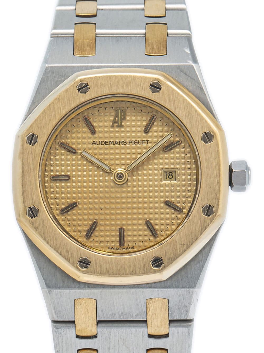 Pre-owned Audemars Piguet  Royal Oak 30mm In Gold